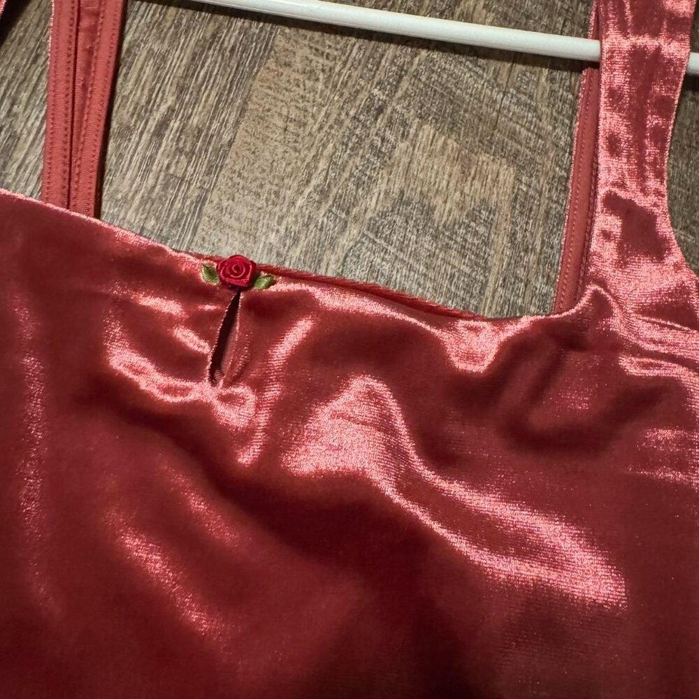 velvet rose top